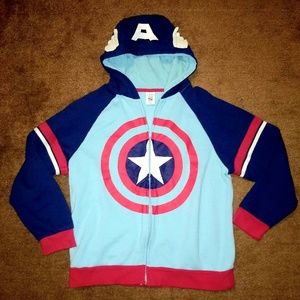 GYMBOREE CAPTAIN AMERICA FULL ZIP